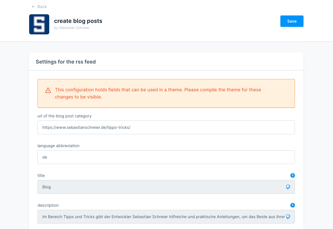 extension configuration part 6
