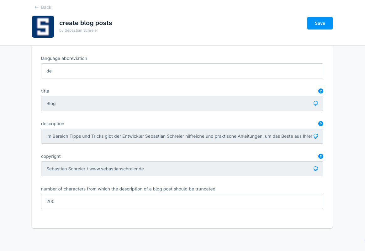 extension configuration part 7