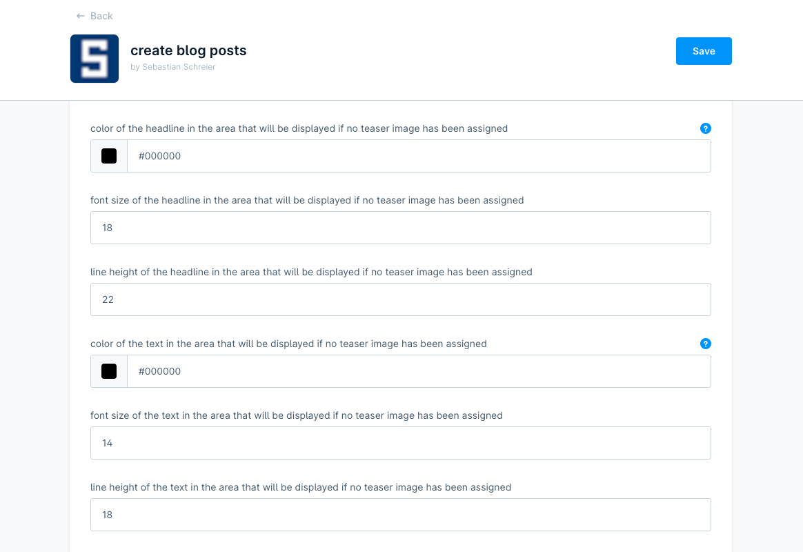 extension configuration part 3