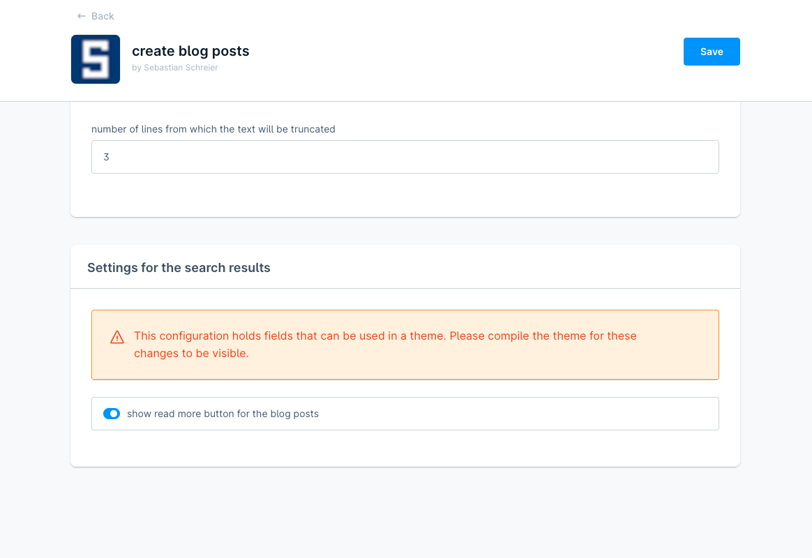 extension configuration part 4