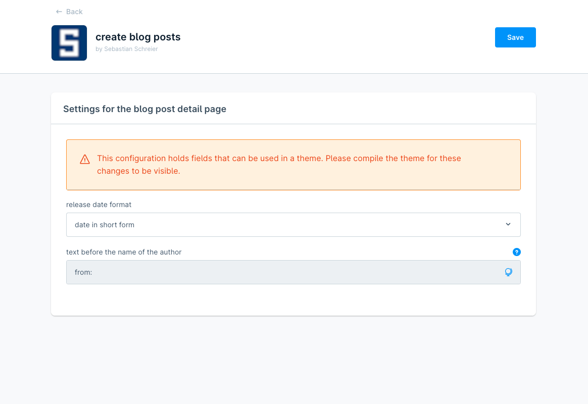 extension configuration part 5
