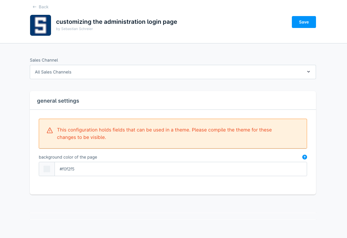 extension configuration part 1
